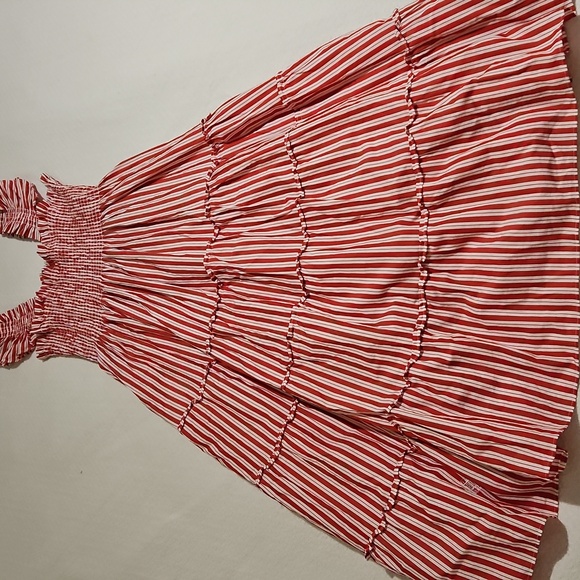 Hill House Ellie Nap Dress- Red Stripe - Picture 9 of 11